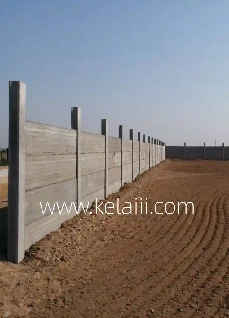 Installation site for precast perimeter wall panels